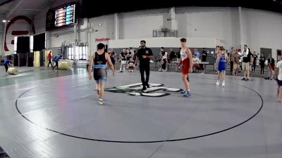 215 lbs Cons. Semis - Micah Bricker, Samurai Wrestling Club vs Teigen Moreno, Relentless Training Center