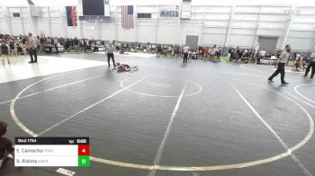 64 lbs Consi Of 4 - Emma Camacho, Powerline Wrestling vs Sofia Rialmo, Americana Jiu Jitsu Collective