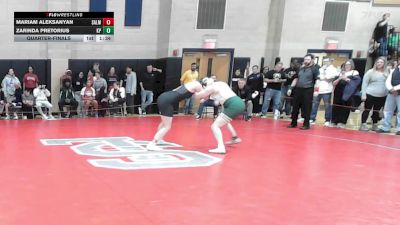 138 lbs Quarterfinal - Mariam Aleksanyan, Salem vs Zarinda Pretorius, King Philip