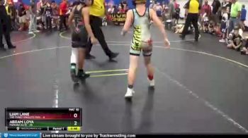 75 lbs Quarterfinals (8 Team) - Abram Loya, Pomona Elite vs Liam Lane, The Funky Singlets Teal