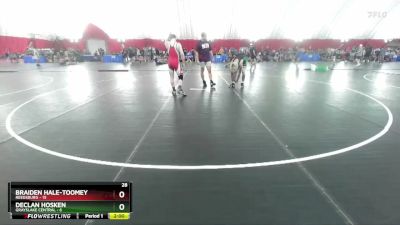 132 lbs Semis & Wb (16 Team) - Declan Hosken, Grayslake Central vs Braiden Hale-Toomey, Reedsburg