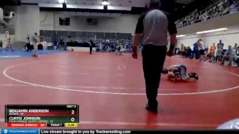 102 lbs Semis & 1st Wrestleback (8 Team) - Benjamin Anderson, Becker vs Curtis Johnson, Fulda/Murray County Central