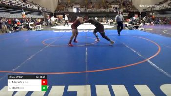 285 lbs Consolation - Kwaku Adubofour, The Haverford School vs Cam Macro, Governor`s Academy