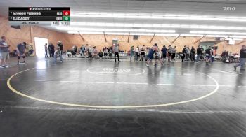 285 lbs 3rd Place - Jayvion Fleming, Reading vs Eli Daggy, Oneonta