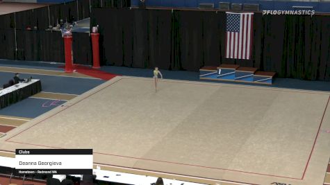 Deanna Georgieva - Clubs - 2021 Rhythmic Elite Qualifier