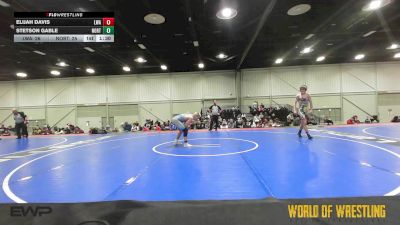 150 lbs Quarterfinal - Elijah Davis, LWA 14U vs Stetson Gable, Northern Colorado 14U