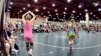 110 lbs Round 1 (4 Team) - Lily Relasquez, BRAWL Black vs December Johnson, Fairly Odd Wrestlers