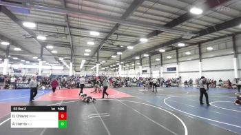 57 lbs Rr Rnd 2 - Dominik Chavez, Dominate WC vs Ava Harris, Illinois Valley YW