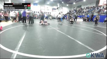 62 lbs Rr Rnd 5 - Anna Orso, Murray County Takedown Club vs Gracie Mcgill, Standfast