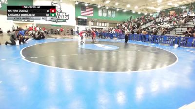 150 lbs Cons. Round 2 - Nathan Gomez, Great Oak vs Abraham Gonzalez, Indio
