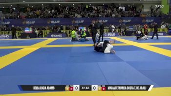 Maria Fernanda Costa T. De Arauj vs Bella Lucia Adams 2025 European Jiu-Jitsu IBJJF Championship