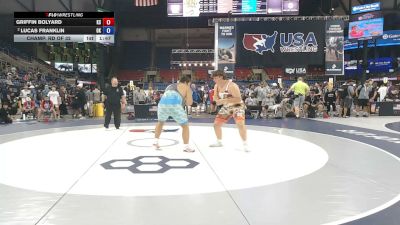285 lbs Champ. Rd Of 32 - Griffin Bolyard, Kansas vs Lucas Franklin, Oklahoma