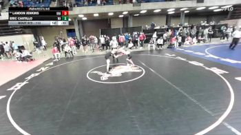 113 lbs Cons. Round 5 - Landon Jenkins, Unattached vs Eric Castillo, West Aurora