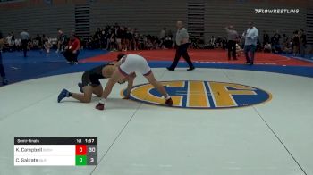154 lbs Semifinal - Kannon Campbell, Buchanan vs Chase Saldate, Gilroy