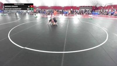 138 lbs Round 3 (8 Team) - Batavia Athlete, Oswego East vs Braylon Davenport, Waunakee