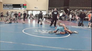 131 lbs Rr Rnd 5 - Tino Cerrone, Mat Assassins Black - MSE vs Shane Tormey, Dark Horse - MSE