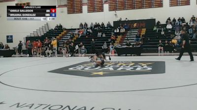117 lbs Quarterfinal - Gisele Gallegos, Augsburg University vs Brianna Gonzalez, Iowa