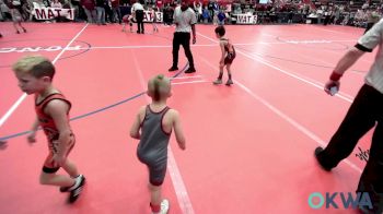 46 lbs Quarterfinal - Ayden Taylor, Clinton Youth Wrestling vs Xavior Morgas, Maverick Elite Wrestling