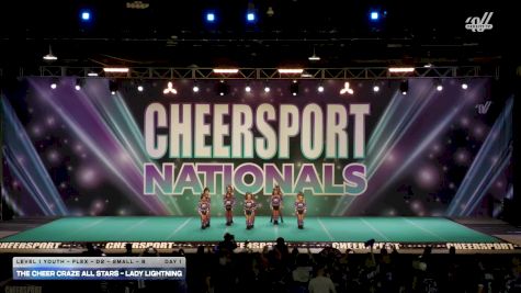 The Cheer Craze Allstars - Lady Lightning [2026 L1 Youth - Flex - D2 - Small - B Day 1] 2026 CHEERSPORT National All Star Cheerleading Championship