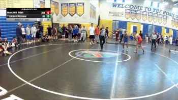 120 lbs Champ. Round 2 - Cash Cailliau, Jesuit vs Makana Tieri, Brevard FCA