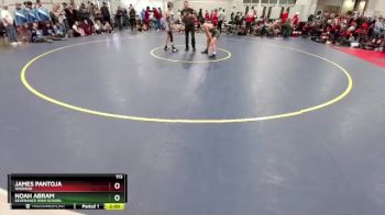 113 lbs Champ. Round 2 - Noah Abram, Severance High School vs James Pantoja, Windsor