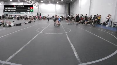 120 lbs Round 4 (6 Team) - Boone Henry, South Side WC Blue vs Hayden Weiss, Dayton Bandits