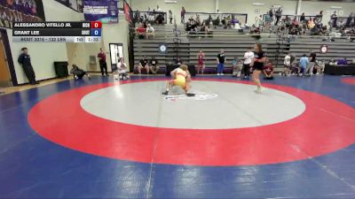 132 lbs Final - Alessandro Vitello Jr., Richmond Hill Wrestling Club vs Grant Lee, South Effingham Mustang Wrestling Club