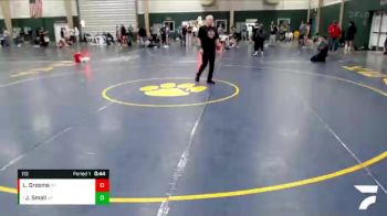 113 lbs Cons. Round 3 - Jameson Small, Golden Eagles vs Louden Grooms, Nebraska Team Quest