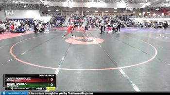 157 lbs Cons. Round 5 - Thade Radosa, Cornerstone vs Larry Rodriguez, Missouri Valley