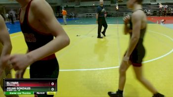 125 lbs 3rd Place Match - Julian Gonzales, Albert Lea vs Eli Faris, Minneota