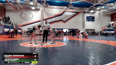 130 lbs Cons. Round 3 - Rachael Roodhouse, Geneseo vs Jocelyn Hauck, Normal (University)