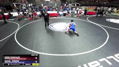 144 lbs Cons. Round 2 - Jesse Gonzales, Guardian Knights Wrestling Club vs Ismael Jimenez, Righetti High School Wrestling