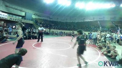 64 lbs Rr Rnd 1 - Evan Hulbutta, Mojo Grappling Academy vs Jackson Henry, Piedmont