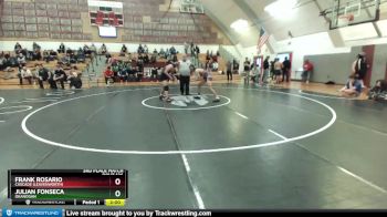 152 lbs 3rd Place Match - Frank Rosario, Cascade (Leavenworth) vs Julian Fonseca, Okanogan