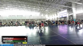 83 lbs Round 1 (4 Team) - QUENTIN WALLS, West Coast Riders vs Rhoan Rambo, Warriors Of Christ