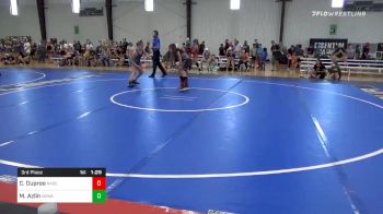 135 lbs 3rd Place - Cali Dupree, Rare Breed Academy vs Millie Azlin, Okwa