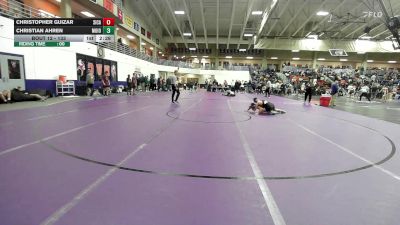 133 lbs Champ. Round 1 - Christopher Guizar, Simpson (Calif.) vs Christian Ahren, Morningside (Iowa)