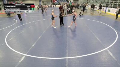 16U Girls - 140 lbs Cons. Semis - Naomi Miller, Garlington Training Center vs Rylee Dearwester, Ohio