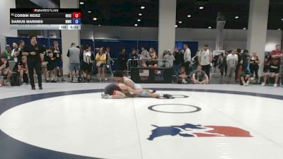 74 kg Cons. Rd Of 64 - Corbin Reisz, Nebraska Kearney vs Darius Marines, Michigan Wrestling Club