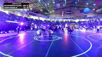 123 lbs Consi Of 16 #2 - William Mendoza Galindo, Summit Middle School vs Joseph Romero Jr, No Team