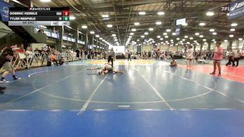 138 lbs Rr Rnd 1 - Dominic Kemble, Ohio Titan Grey vs Tyler Redfield, Flickr Boyz Daifugo