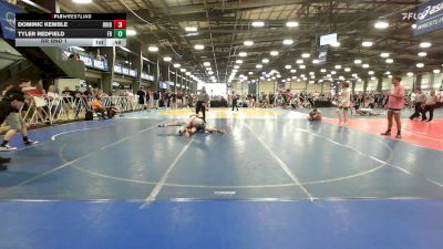 138 lbs Rr Rnd 1 - Dominic Kemble, Ohio Titan Grey vs Tyler Redfield, Flickr Boyz Daifugo