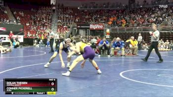 2A-126 lbs Cons. Round 2 - Conner Pickerell, Albia vs Dolan Theisen, Central DeWitt