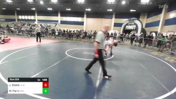 120 lbs Round Of 64 - Justin Steele, Lancers WC vs Wyatt Parry, War Wc