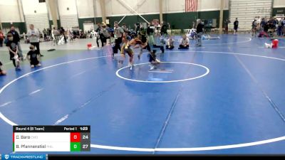 119 lbs Round 4 (8 Team) - Carlos Baro, Columbus Wrestling Organization vs Brant Pfannenstiel, Phillipsburg