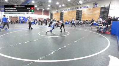 157 lbs Champ. Round 1 - Gavin Meraw, Aliso Niguel vs Joseph Parra, Central Union