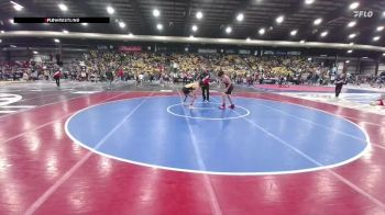 150 lbs Champ. Round 1 - Riggin Sand, Ellendale-Edgeley-Kulm vs Zachary Zentner, MTC-MANTANONA TRAINING CENTER