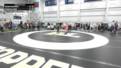 E-285 lbs Round Robin 4 - Kaden Shannon, PA vs Reginald Gibb, TN