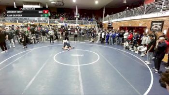 120 lbs Cons. Round 4 - Juan Olivera, Chiawana vs Vincent Hunt, Moses Lake