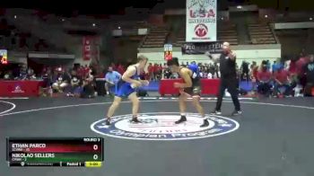 152 lbs Round 3 (16 Team) - Ethan Parco, SCVWA vs Nikolao Sellers, CMWA